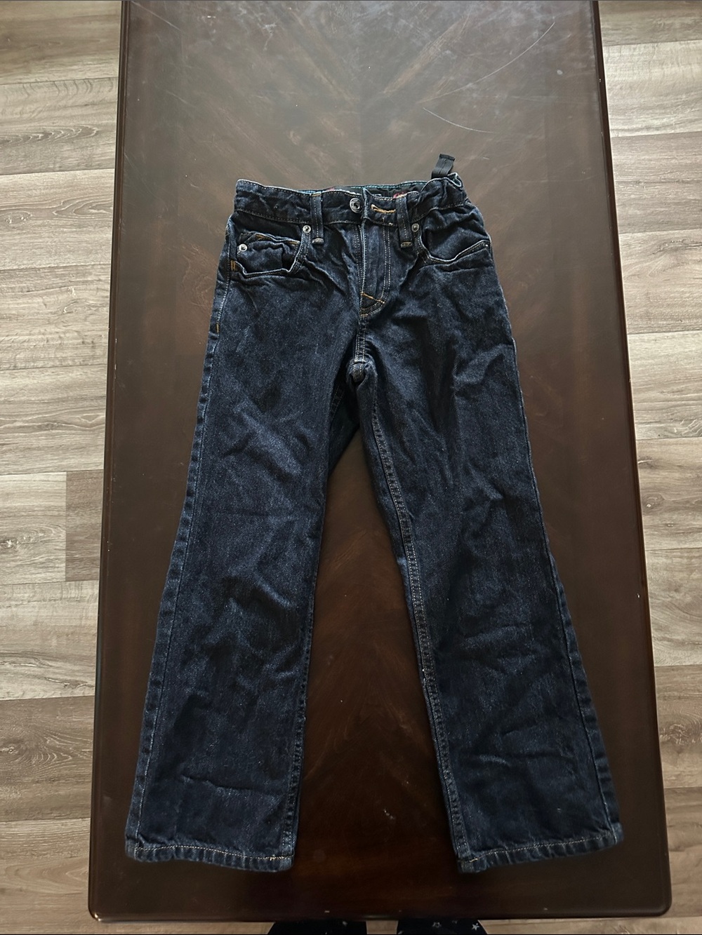 Boys Tony Hawk Straight 100% Cotton Dark Blue Boot-Cut Jeans